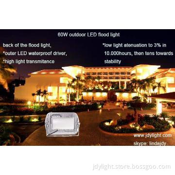 Bridgelux COB 60degrees 60W Outdoor LED Flood Light